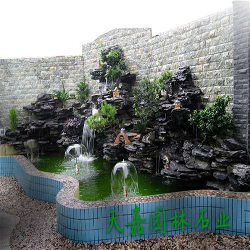 彭水小庭院水景设计